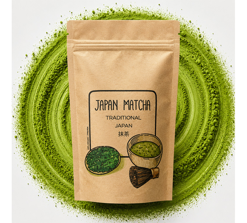 Właściwości herbaty matcha – zielona herbata matcha z Japonii bogata w antyoksydanty i naturalną energię